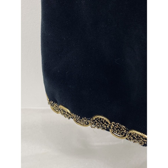 Vtg nwot J Jill 10 black velvet top jacket USA made Dressy Holiday Party - Picture 4 of 8